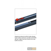 Magic Sliding System DHPB Y1 UAE for Concealed Wooden Sliding Doors